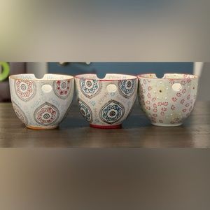 Set of 3 rice/noodle bowls